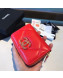 Chanel 19 Zipped Coin Purse AP0949 Orange Red 2019