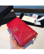 Chanel 19 Goatskin Long Zipped Wallet AP1063 Cerise Red 2019