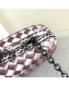 Bottega Veneta Silk Chain Knot Intreccio Impero Clutch Light Purple 2019