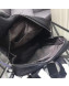 Bottega Veneta Men's Intreccio Leather and Fabric Backpack with Detachable Clutch Black 2019
