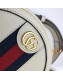Gucci Ophidia Leather Mini Backpack 598661 White 2020
