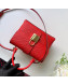 Louis Vuitton Locky BB Top Handle Bag in Epi Leather M53239 Red 2019