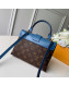Louis Vuitton Locky BB Top Handle Bag M44321 Blue 2019
