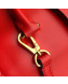 Louis Vuitton Locky BB Top Handle Bag M44322 Red 2019