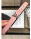 Louis Vuitton Reversible Grained Calfskin Belt 30mm with LV Buckle Pink
