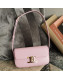 Celine Triomphe Shoulder Bag in Shiny Calfskin 194143 Pink 2021
