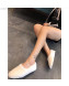 Celine Wool Flat Loafers White 2019