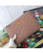 Gucci GG Marmont Leather Pouch ‎525541 Dusty Pink 2019