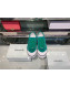 Chanel Suede Calfskin Sneakers G34760 Green 2019