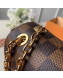 Louis Vuitton Vavin PM Chain Shoulder Bag N40109 Damier Ebene Canvas/Burgundy 2019