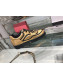 Chanel Metallic Lambskin Low-Top Sneakers G35063 Gold/Black 2019