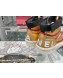 Chanel Metallic Leather High-Top Sneakers G35063 Gold/Red 2019