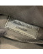 Saint Laurent Vinyle Round Camera Bag in Chevron Grained Leather 610436 White 2019