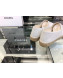 Chanel CC Laminated Leather Espadrilles G29762 White 2019