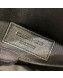 Saint Laurent Vinyle Round Camera Bag in Chevron Grained Leather 610436 Black 2019
