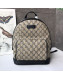 Gucci GG Supreme Bees Backpack 427042 2019