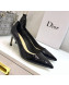 Dior J'adior D-Moi Point Heel 65mm Pump in Patent Leather Black 2019