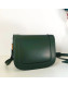 Valentino VLocker Shiny Calfskin Crossbody Bag 1014 Green 2020