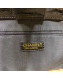 Chanel Shiny Vintage Crumpled Sheepskin and Shearling Sheepskin Shopping Tote Bag AS1167 Black/Beige 2019