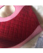 Chanel Shearling Sheepskin Medium Shopping Bag AS1010 Red 2019