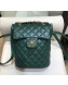 Chanel Lambskin Quilting Mini Backpack Green 2019