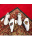 Gucci Ace Sneaker with Tiger Embroidery White 2018