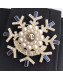 Chanel Snowflake Pearl Brooch 2019