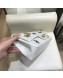 Chanel Aged Calfskin Charms Chain Flap Bag A37586 White 2018