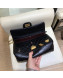 Chanel Aged Calfskin Charms Chain Flap Bag A37586 Black 2018