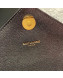 Saint Laurent Medium Monogram College Bag in Vintage Leather 428056 Black/Gold
