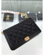 Chanel Lambskin Boy Chanel Wallet on Chain A81969 Black/Gold 2019