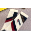 Fendi Roman Logo Socks White 2019