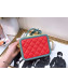 Chanel Small Vanity Case Top Handle Bag A93342 Red/Blue/Yellow 2019