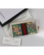 Gucci Ophidia GG Flora Zip Around Wallet 523154 White 2019