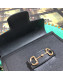 Gucci Grained Calfskin 1955 Horsebit Small Shoulder Bag 602204 Black 2019