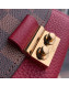 Louis Vuitton Croisette Compact Short Wallet N60216 Burgundy