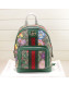 Gucci Ophidia GG Flora Small Backpack 547965 Green 2019