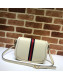 Gucci Ophidia Leather Small Shoulder Bag ‎601044 White 2019