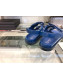 Chanel Flat Sandal G34445 Blue 2019