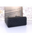Dior Lady Dior Medium Bag in Ultra Matte Embossed Calfskin Black 2019