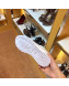 Louis Vuitton Run Away Sneaker in White Silk Calfskin 2019