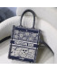 Dior Wheel of Fortune Vertical Dior Book Tote Bag in Tarot Embroidered Canvas 2019