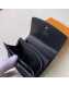 Louis Vuitton Iris Compact Wallet M62540 Black