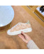 Louis Vuitton Stellar Sneaker in Monogram Flower Print Fabric Light Brown 2019