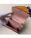 Louis Vuitton Iris Compact Wallet M62541 Magnolia Pink