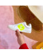 Louis Vuitton Luxembourg Sneaker 1A4OF6 White/Neon Yellow 2019(For Woman and Man)