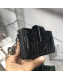Dior Lady Dior Patent Cannage Calfskin Card Holder Black 2019