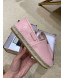 Gucci Signature GG Leather Espadrilles Pink 2019