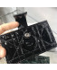 Dior Lady Dior Patent Cannage Calfskin Card Holder Black 2019
