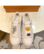 Louis Vuitton Frontrow Cats Sneaker in White Calf Leather 1A52EQ 2018